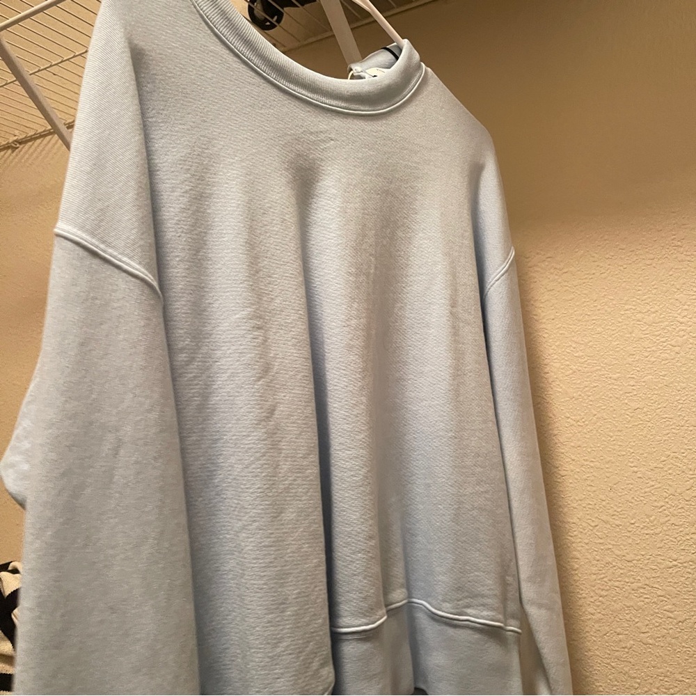 Light Blue Sweatshirt